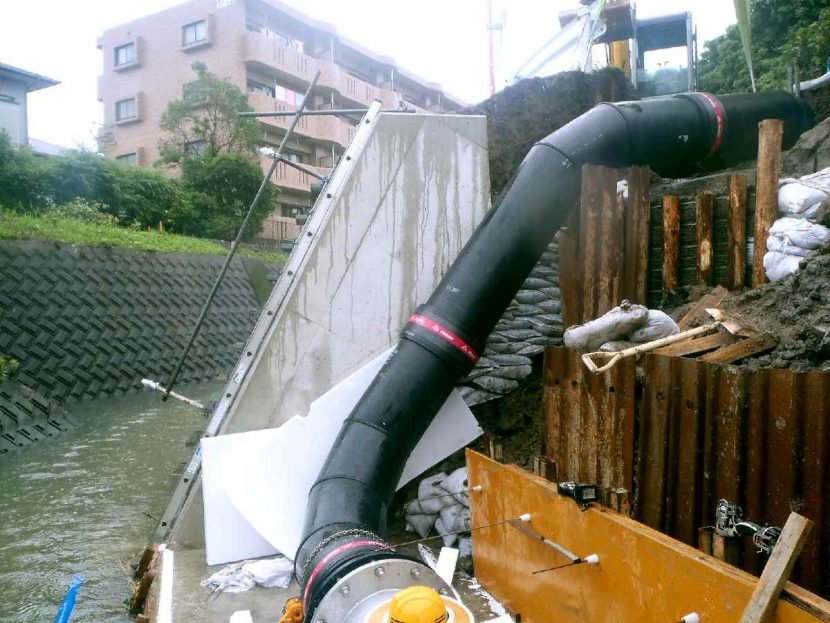 宮崎市水流川取水設備送水管