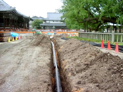 京都市西本願寺防災配管工事